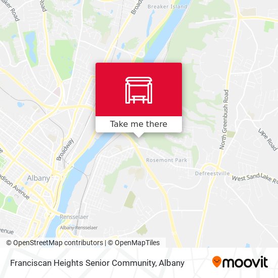 Franciscan Heights Senior Community map