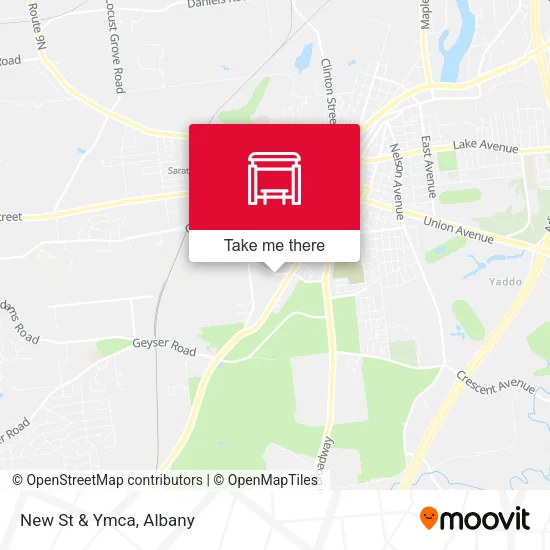 Mapa de New St & Ymca