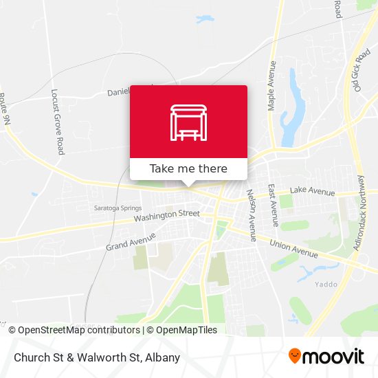 Mapa de Church St & Walworth St