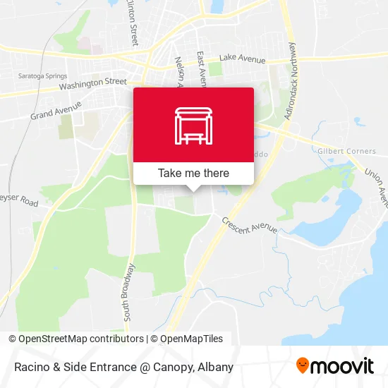 Mapa de Racino & Side Entrance @ Canopy