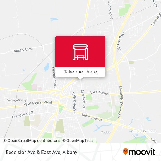 Mapa de Excelsior Ave & East Ave