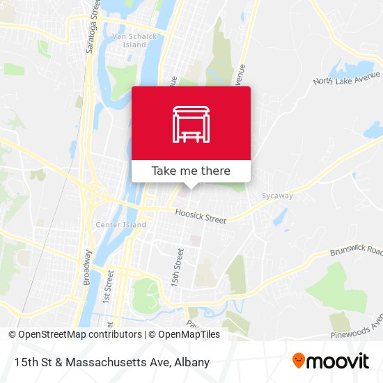 Mapa de 15th St & Massachusetts Ave