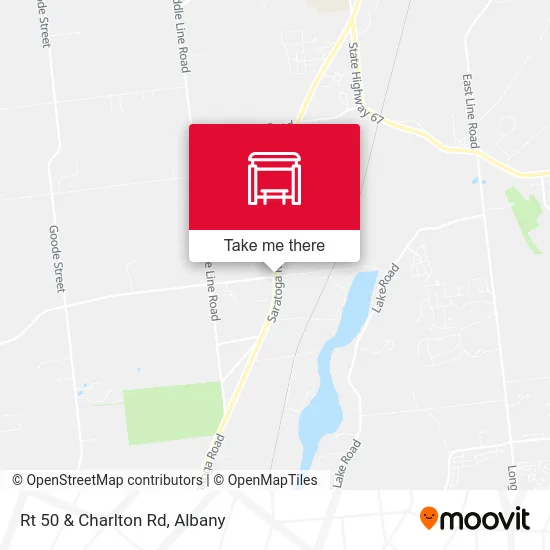 Rt 50 & Charlton Rd map