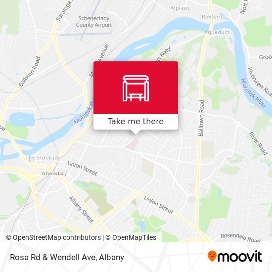 Mapa de Rosa Rd & Wendell Ave