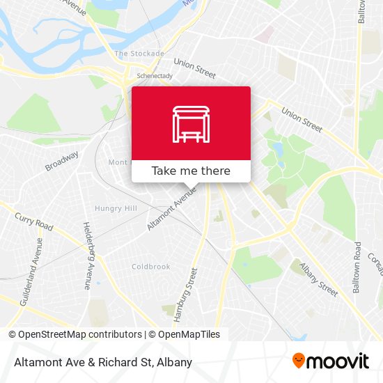 Altamont Ave & Richard St map