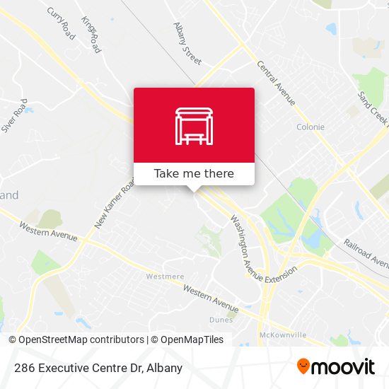 286 Executive Centre Dr map