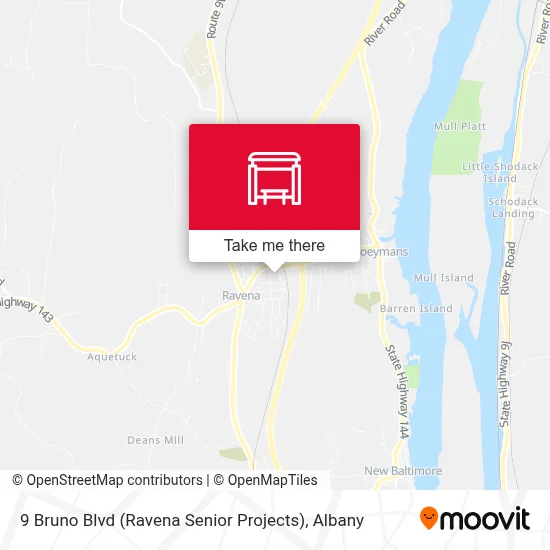 9 Bruno Blvd (Ravena Senior Projects) map