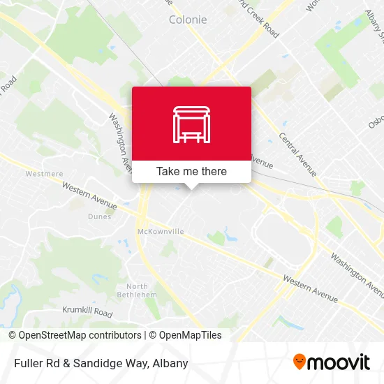 Fuller Rd & Sandidge Way map