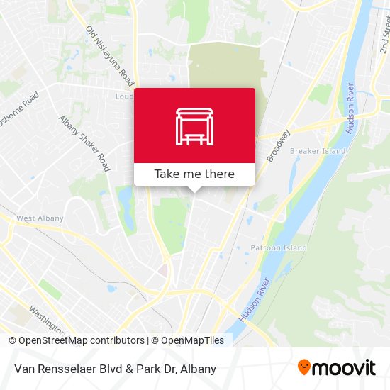 Van Rensselaer Blvd & Park Dr map