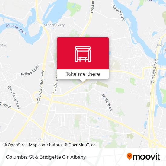 Columbia St & Bridgette Cir map