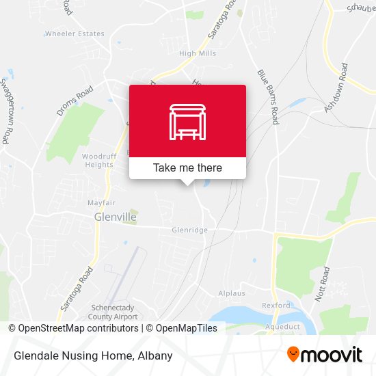 Mapa de Glendale Nusing Home
