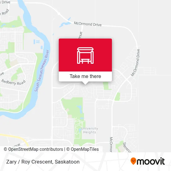 Zary / Roy Crescent map
