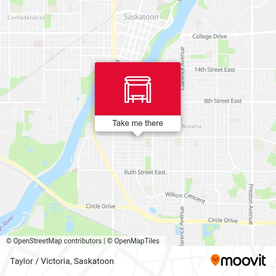 Taylor / Victoria map