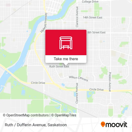 Ruth / Dufferin Avenue map