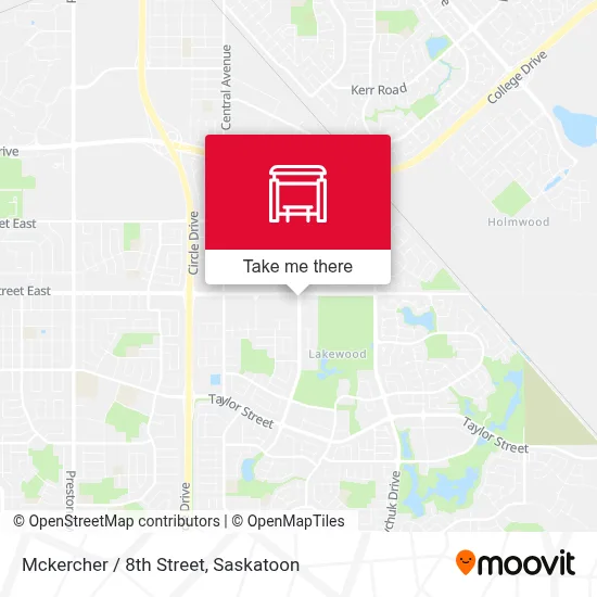 Mckercher / 8th Street map