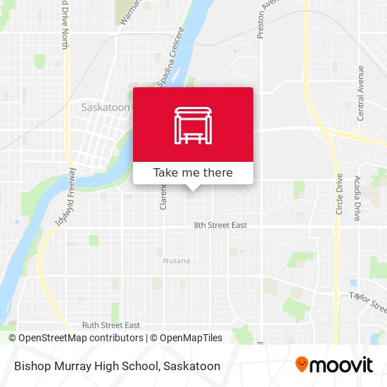 Bishop Murray High School map