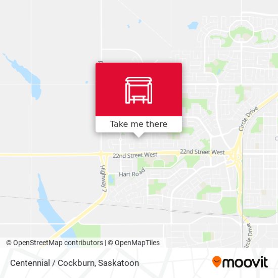 Centennial / Cockburn map
