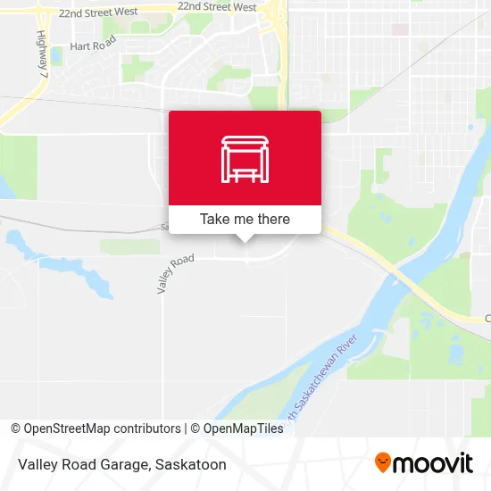 Valley Road Garage map