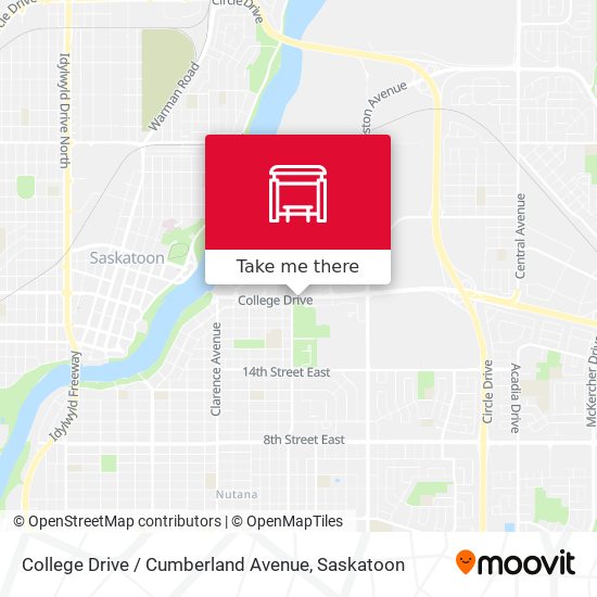 College Drive / Cumberland Avenue plan