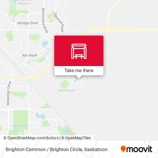 Brighton Common / Brighton Circle map