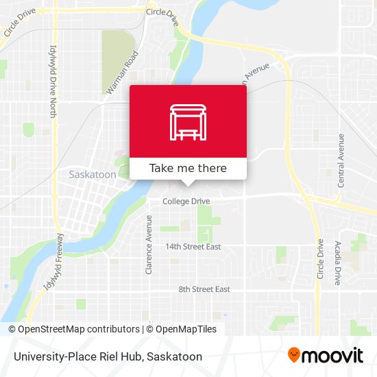 University-Place Riel Hub plan