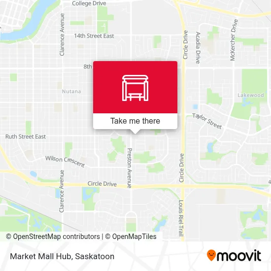 Market Mall Hub map