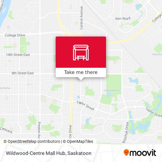 Wildwood-Centre Mall Hub plan