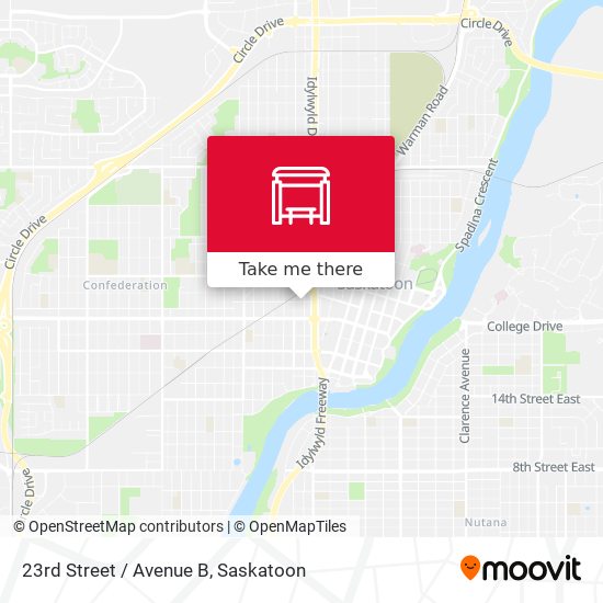 23rd Street / Avenue B map