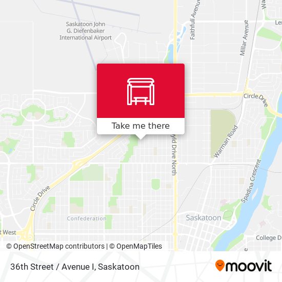 36th Street / Avenue I map