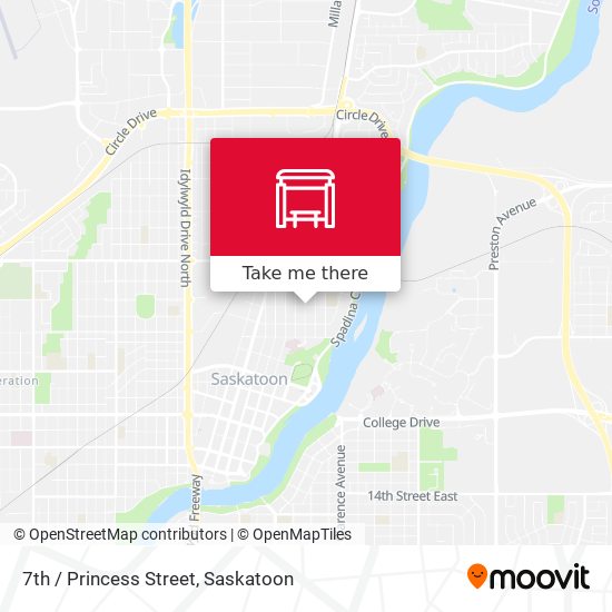 7th / Princess Street plan