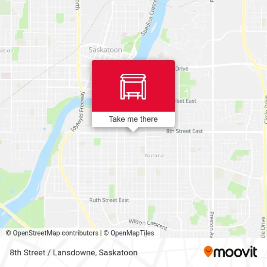 8th Street / Lansdowne map