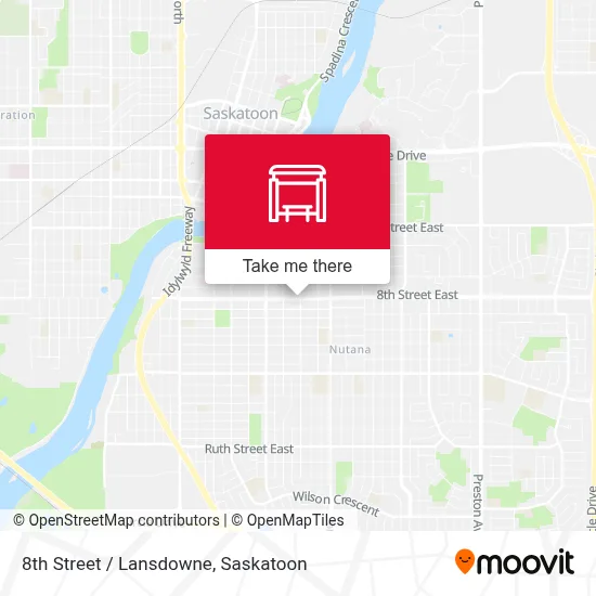 8th Street / Lansdowne map