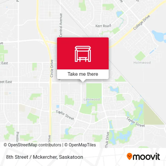 8th Street / Mckercher map