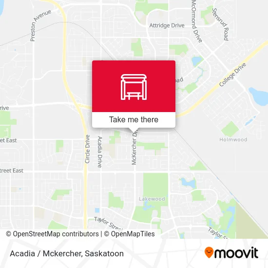 Acadia / Mckercher map