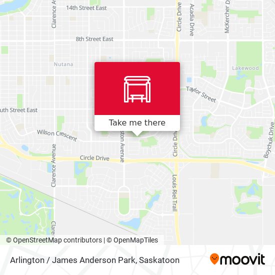 Arlington / James Anderson Park plan