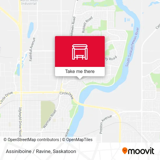 Assiniboine / Ravine map
