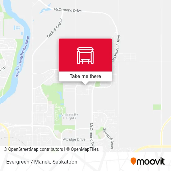 Evergreen / Manek map