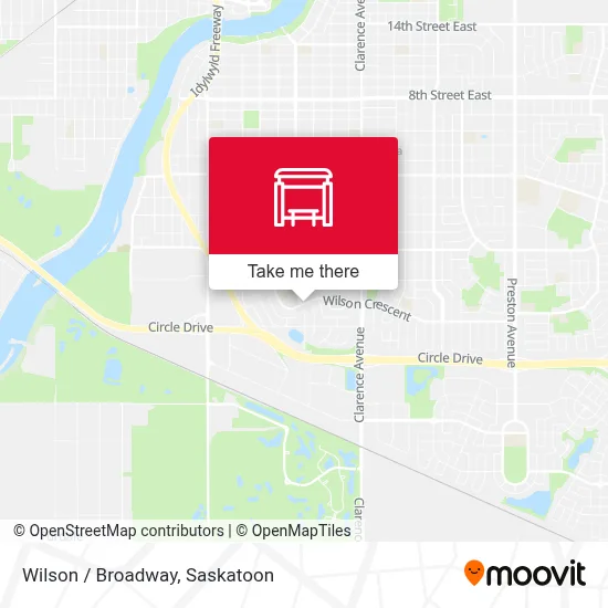 Wilson / Broadway map