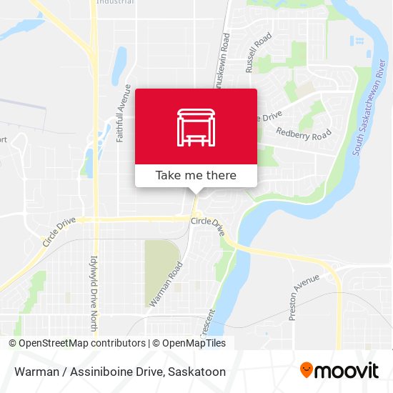 Warman / Assiniboine Drive map