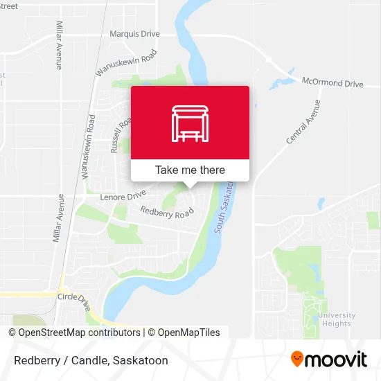 Redberry / Candle map