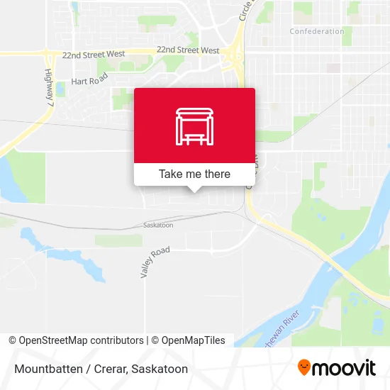 Mountbatten / Crerar map