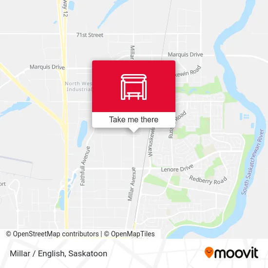 Millar / English map