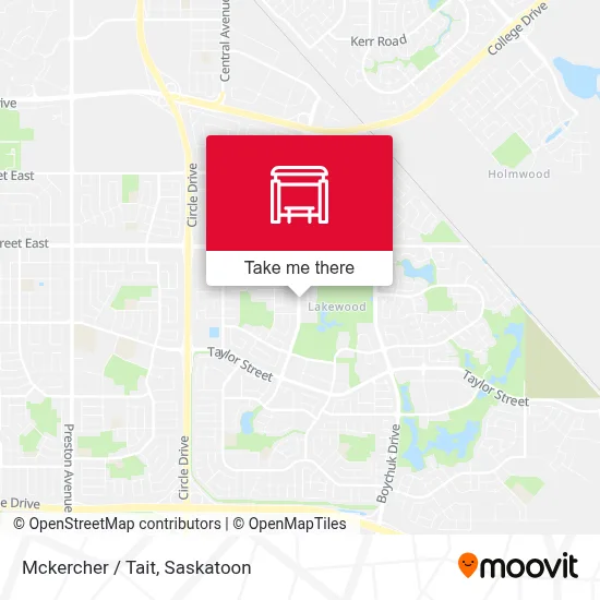 Mckercher / Tait map