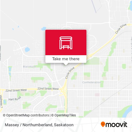 Massey / Northumberland map