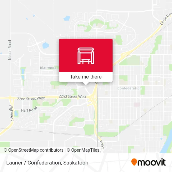 Laurier / Confederation map