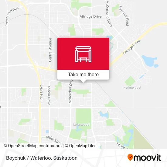 Boychuk / Waterloo map