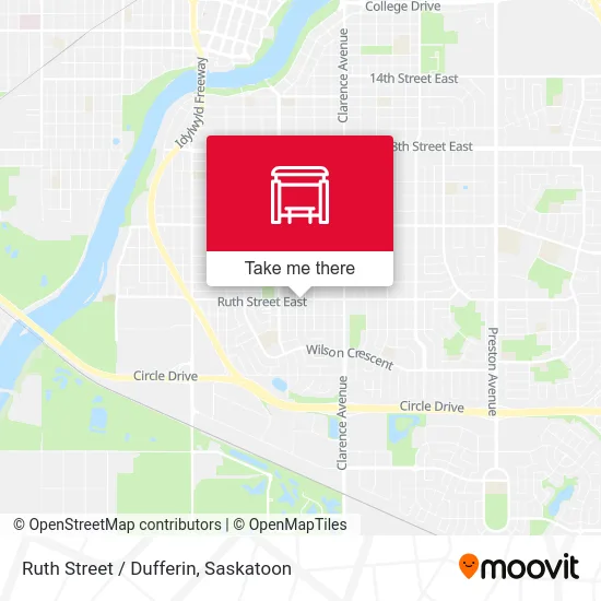 Ruth Street / Dufferin map