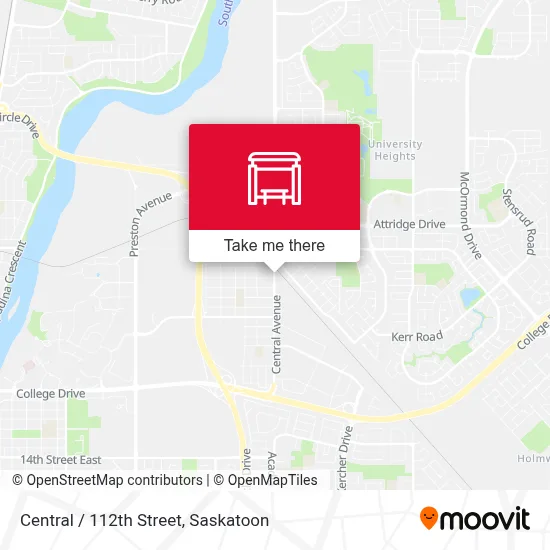 Central / 112th Street map