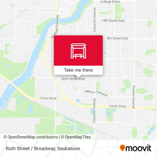 Ruth Street / Broadway map