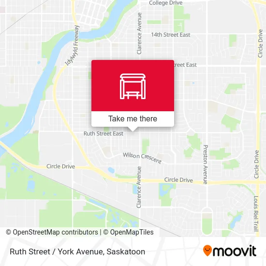 Ruth Street / York Avenue map